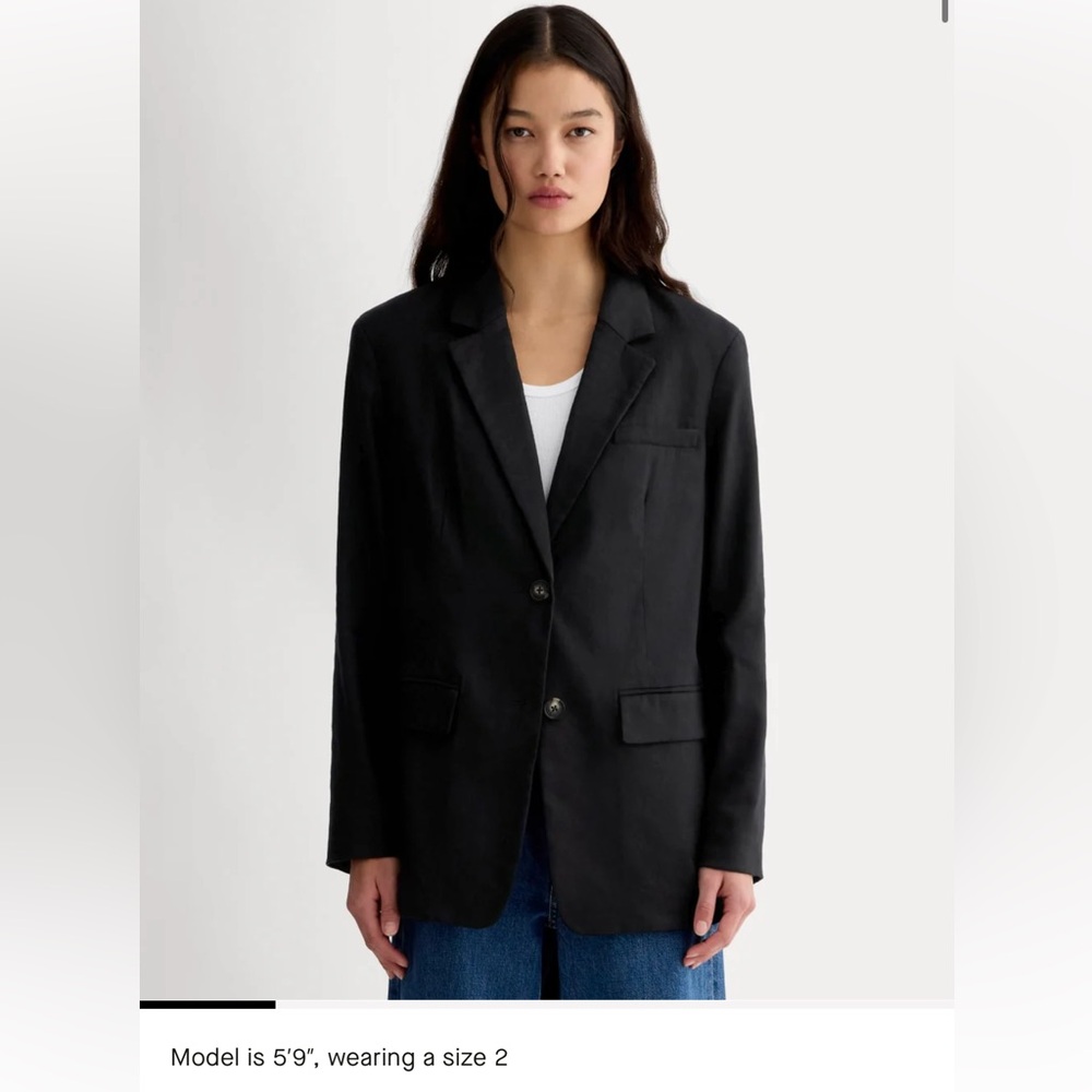 Everlane THE OVERSIZED BLAZER IN BUTTERSMOOTH